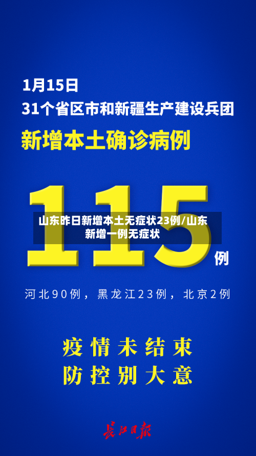 山东昨日新增本土无症状23例/山东新增一例无症状-第2张图片