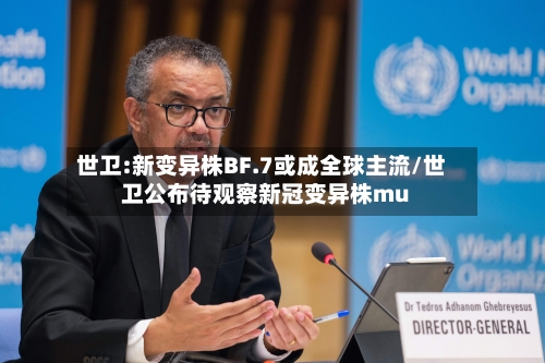 世卫:新变异株BF.7或成全球主流/世卫公布待观察新冠变异株mu