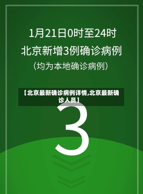 【北京最新确诊病例详情,北京最新确诊人员】