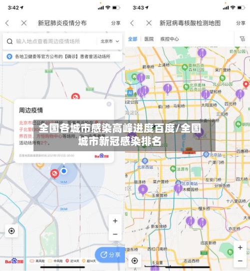 全国各城市感染高峰进度百度/全国城市新冠感染排名
