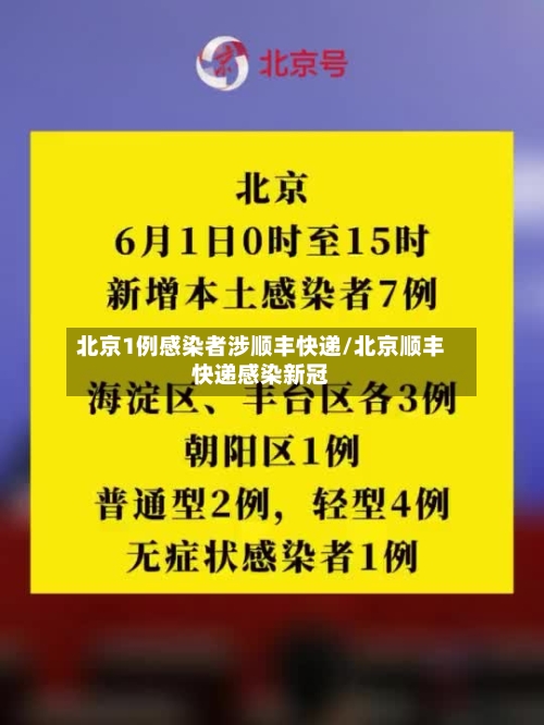 北京1例感染者涉顺丰快递/北京顺丰快递感染新冠