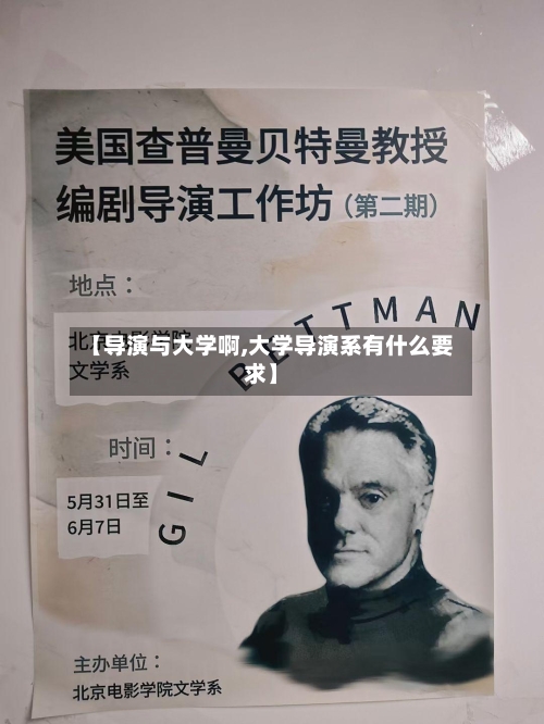 【导演与大学啊,大学导演系有什么要求】