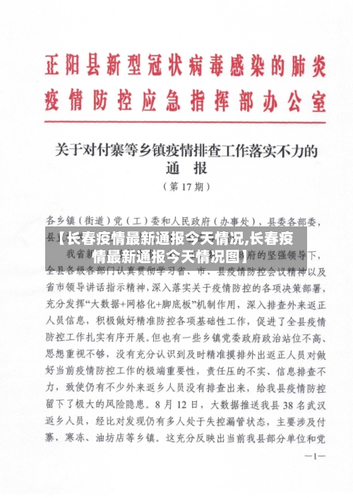 【长春疫情最新通报今天情况,长春疫情最新通报今天情况图】