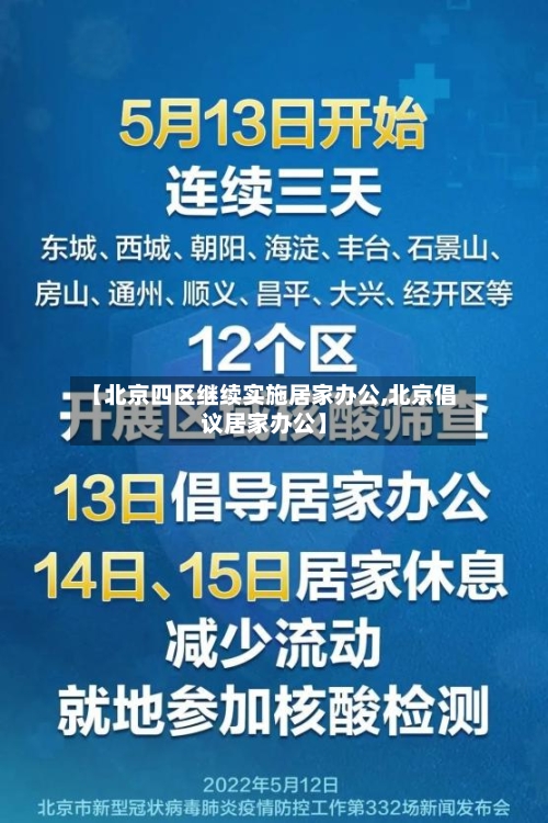 【北京四区继续实施居家办公,北京倡议居家办公】