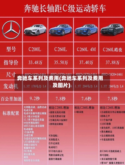 奔驰车系列及费用(奔驰车系列及费用及图片)
