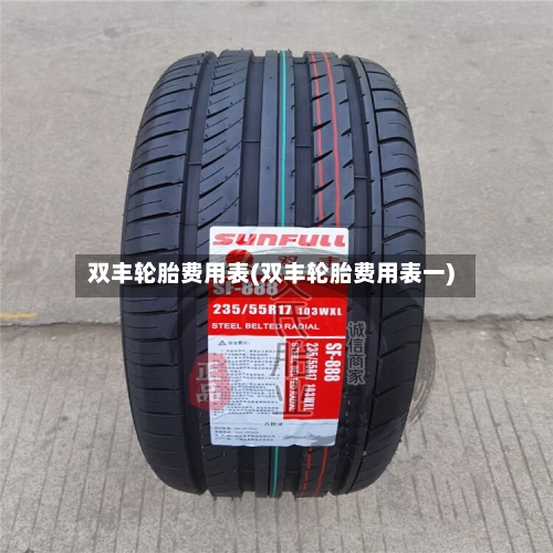 双丰轮胎费用表(双丰轮胎费用表一)