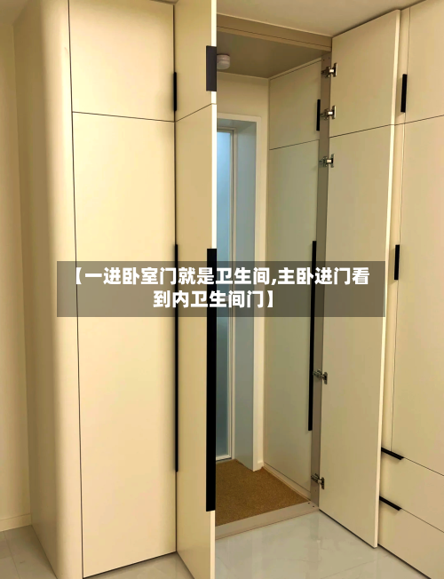 【一进卧室门就是卫生间,主卧进门看到内卫生间门】