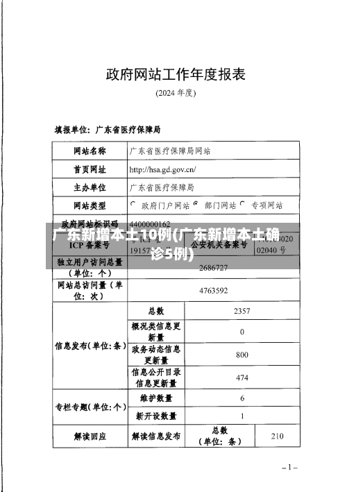 广东新增本土10例(广东新增本土确 诊5例)