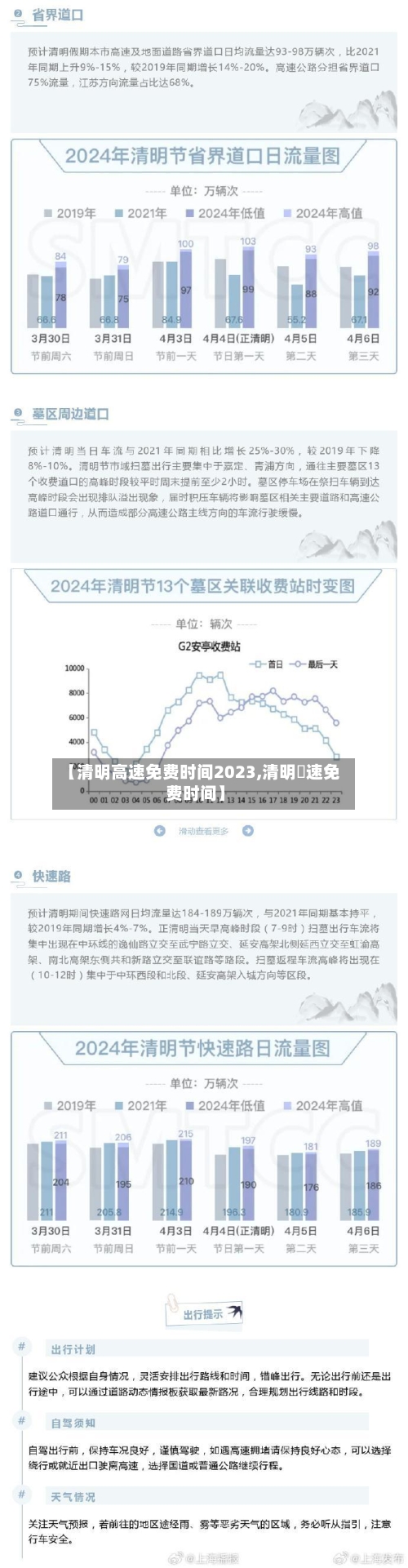 【清明高速免费时间2023,清明髙速免费时间】
