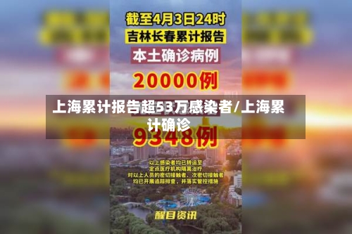 上海累计报告超53万感染者/上海累计确诊-第3张图片
