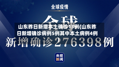 山东昨日新增本土确诊13例(山东昨日新增确诊病例5例其中本土病例4例)-第2张图片