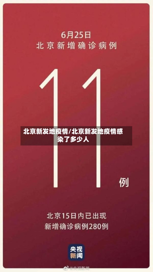 北京新发地疫情/北京新发地疫情感染了多少人