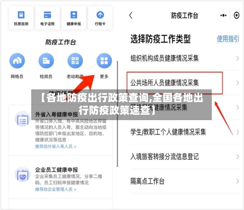 【各地防疫出行政策查询,全国各地出行防疫政策速查】