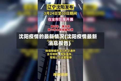 沈阳疫情的最新情况(沈阳疫情最新消息报告)-第3张图片