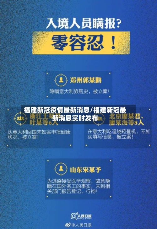 福建新冠疫情最新消息/福建新冠最新消息实时发布-第2张图片