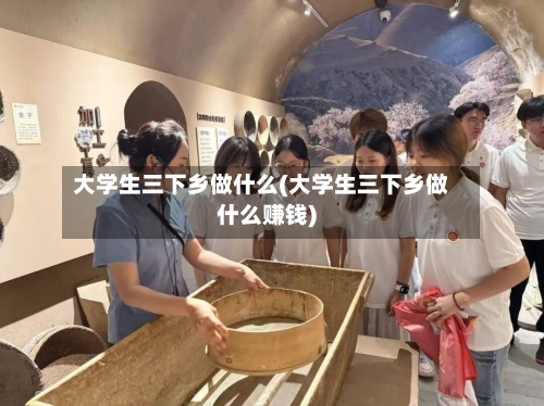 大学生三下乡做什么(大学生三下乡做什么赚钱)-第2张图片