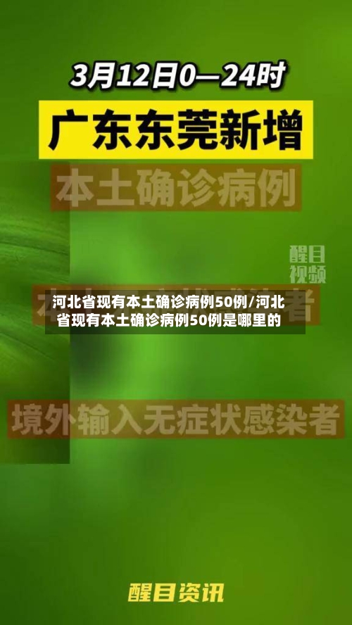 河北省现有本土确诊病例50例/河北省现有本土确诊病例50例是哪里的