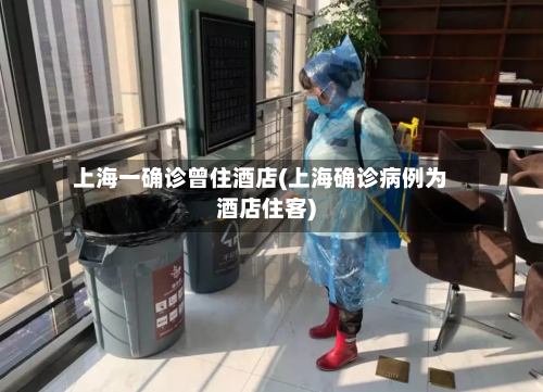 上海一确诊曾住酒店(上海确诊病例为酒店住客)-第2张图片