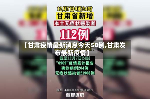 【甘肃疫情最新消息今天50例,甘肃发布最新疫情】-第1张图片