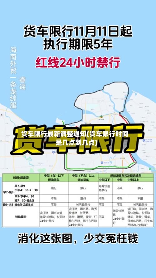 货车限行最新调整通知(货车限行时间是几点到几点)-第2张图片