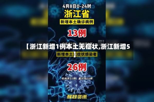 【浙江新增1例本土无症状,浙江新增5】