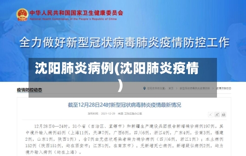沈阳肺炎病例(沈阳肺炎疫情)-第1张图片