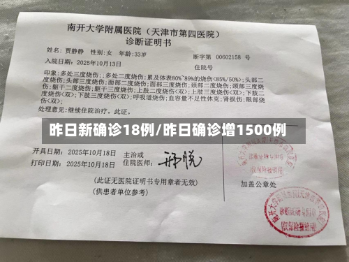 昨日新确诊18例/昨日确诊增1500例-第2张图片