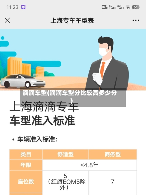 滴滴车型(滴滴车型分比较高多少分)-第2张图片