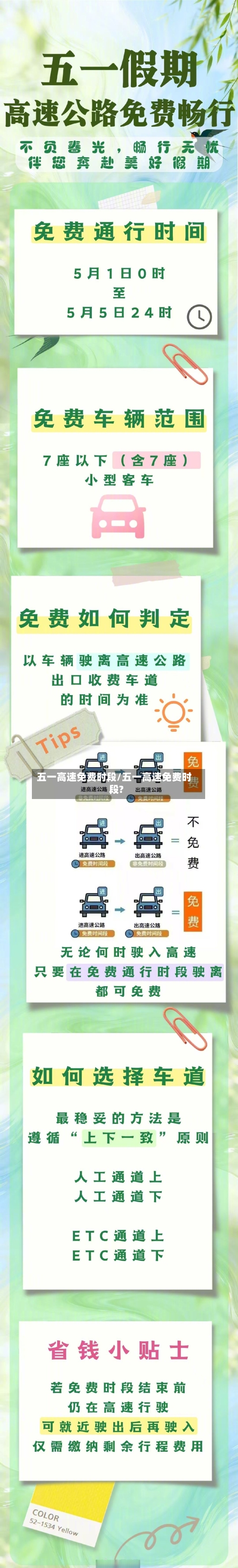 五一高速免费时段/五一高速免费时段?