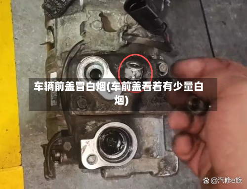 车辆前盖冒白烟(车前盖看着有少量白烟)