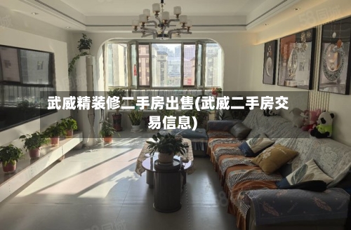 武威精装修二手房出售(武威二手房交易信息)-第1张图片