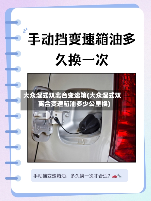 大众湿式双离合变速箱(大众湿式双离合变速箱油多少公里换)