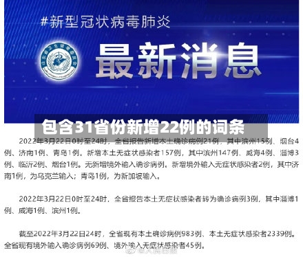 包含31省份新增22例的词条