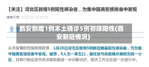西安新增1例本土确诊5例初筛阳性(西安新冠情况)-第2张图片
