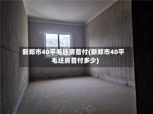 新郑市40平毛坯房首付(新郑市40平毛坯房首付多少)-第1张图片