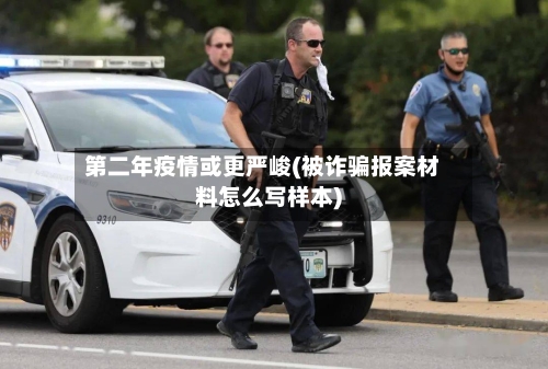 第二年疫情或更严峻(被诈骗报案材料怎么写样本)-第1张图片