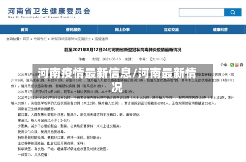 河南疫情最新信息/河南最新情况-第2张图片