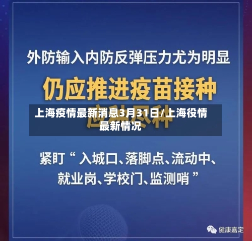 上海疫情最新消息3月31日/上海役情最新情况-第1张图片
