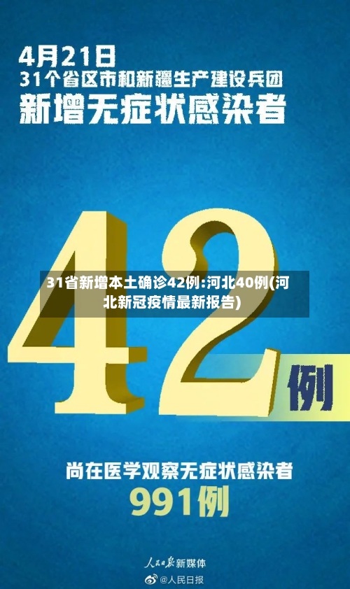 31省新增本土确诊42例:河北40例(河北新冠疫情最新报告)