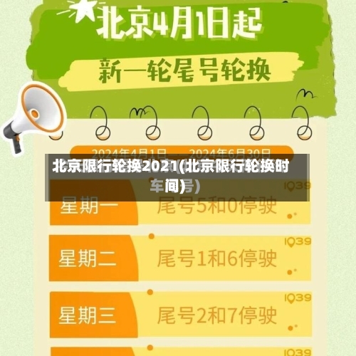 北京限行轮换2021(北京限行轮换时间)