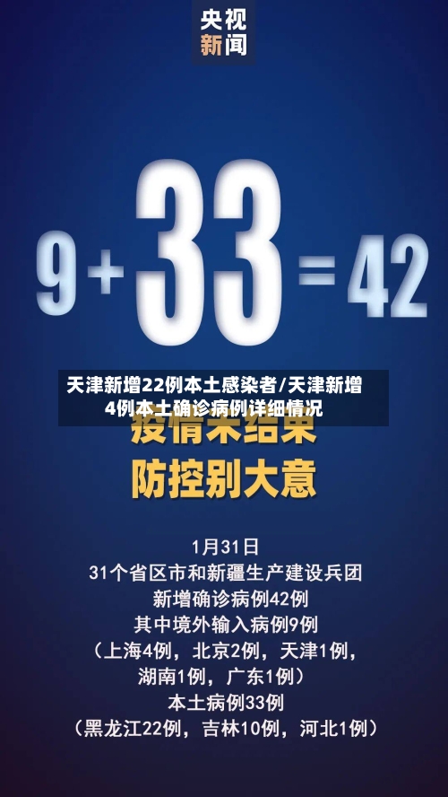 天津新增22例本土感染者/天津新增4例本土确诊病例详细情况-第1张图片
