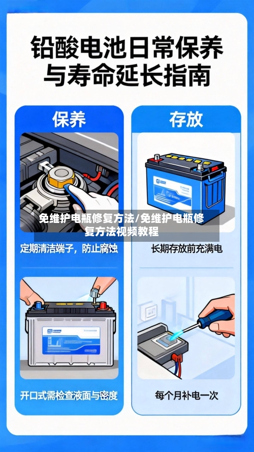 免维护电瓶修复方法/免维护电瓶修复方法视频教程-第3张图片